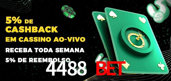 Promoções do cassino ao Vivo 4488 bet